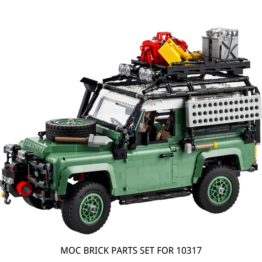MOC bricks set for 10317  Land Rover Classic Defender 90