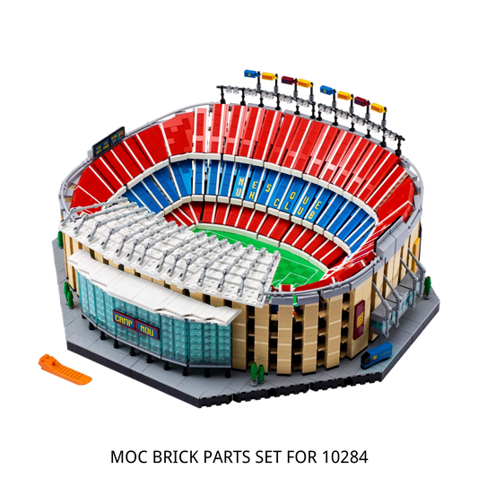 MOC bricks set for 10284 Camp Nou – FC Barcelona
