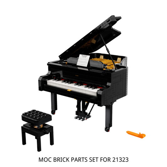 MOC bricks set for 21323 Grand Piano