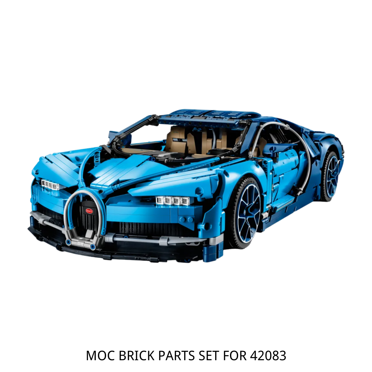MOC bricks set for 42083 Bugatti Chiron