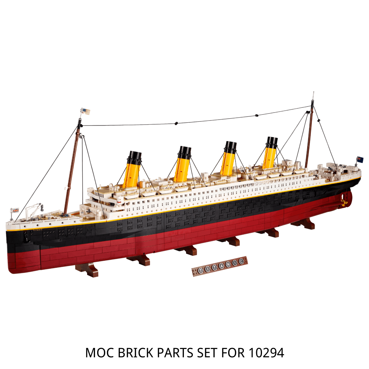 MOC bricks set for 10294 Titanic
