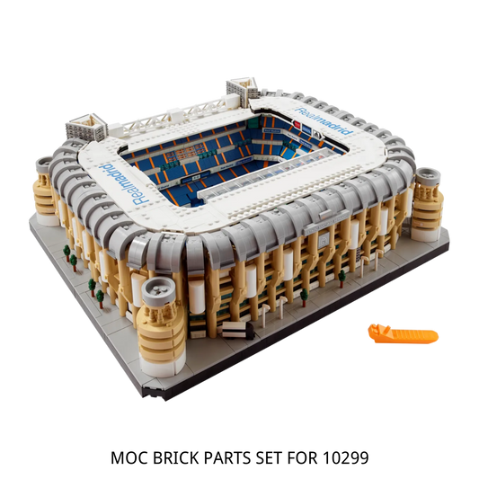 MOC bricks set for 10299 Real Madrid – Santiago Bernabéu Stadium
